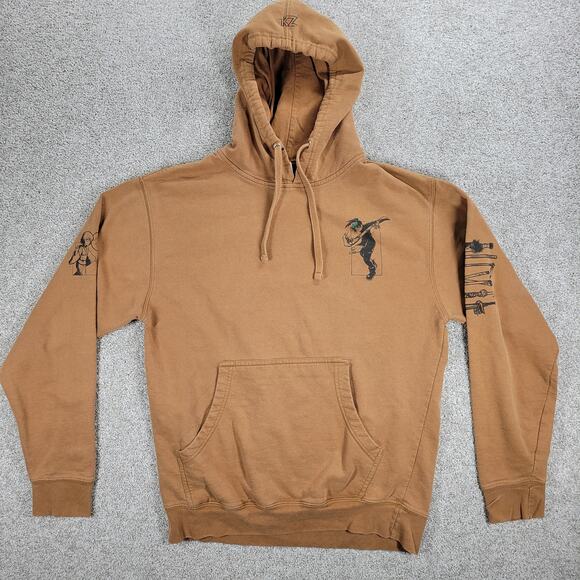 Anime Manga Series Jujutsu Kaisen Hoodie M Tan Brown Independent Trading Tag - Picture 6 of 15